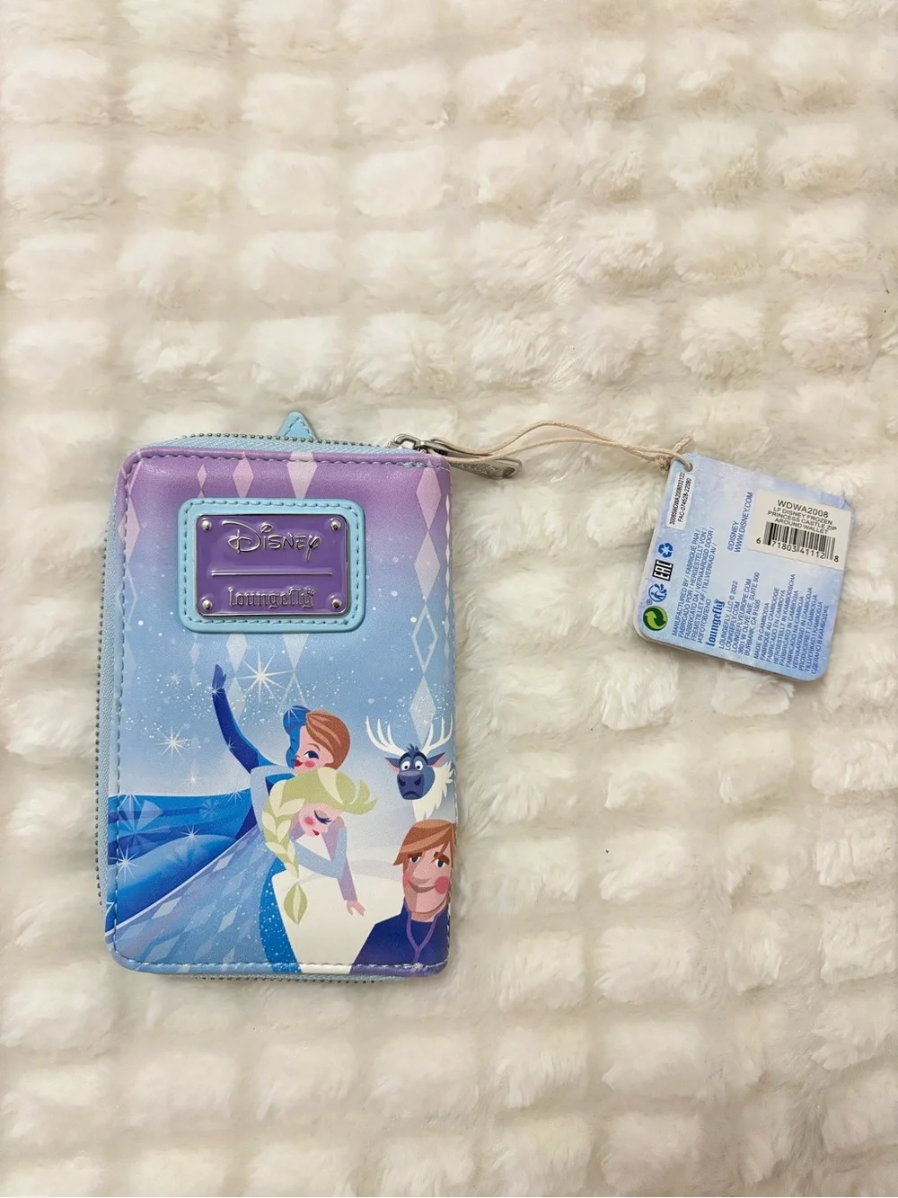 Disney Loungefly Frozen Castle Wallet NEW Olaf Elsa Anna
